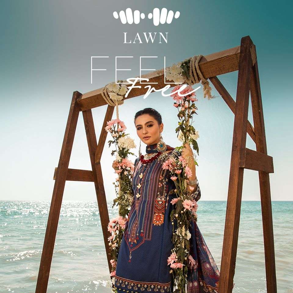 Khaadi Feel Free Lawns 2020